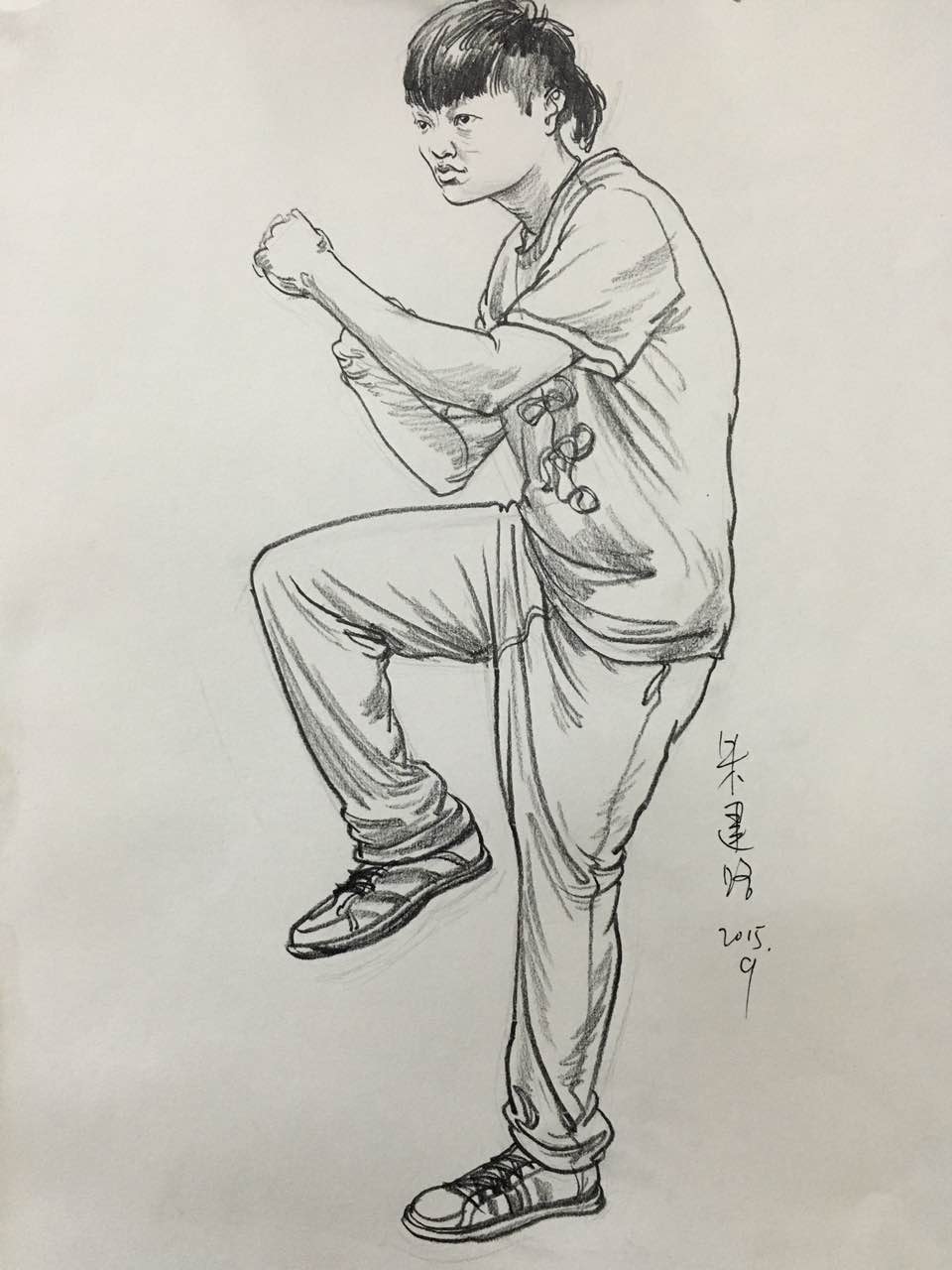 學習速寫之速寫作品2欣賞