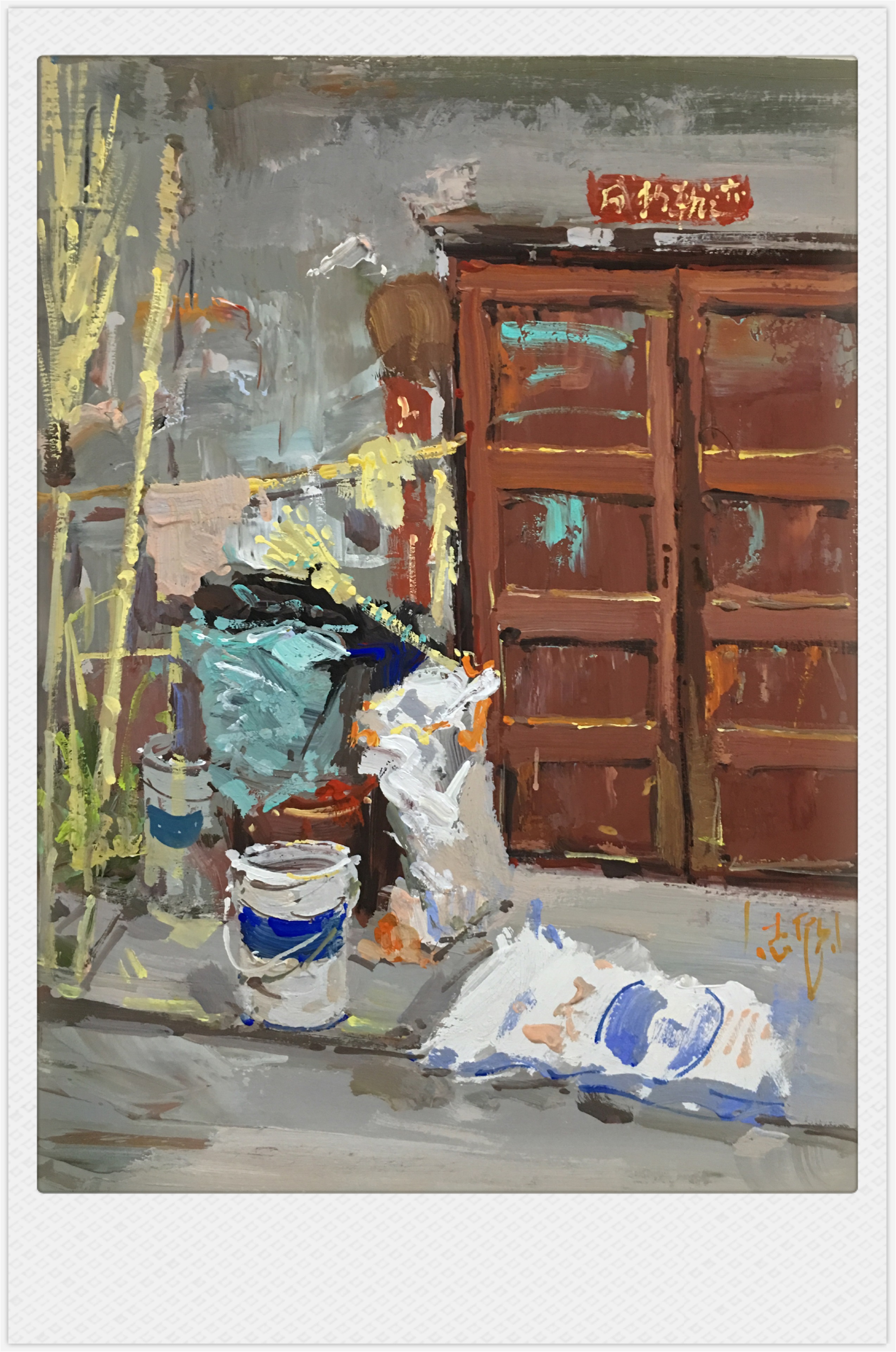 色彩場(chǎng)景房間一角范畫賞析