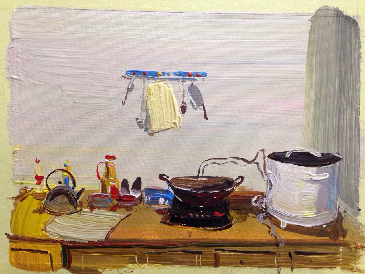 色彩場景廚房灶臺范畫賞析