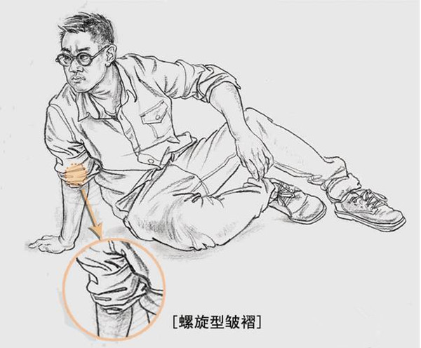 速寫衣服褶皺怎么畫？如何掌握速寫穿插關(guān)系