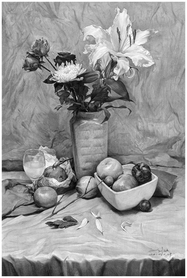 新手入門知識：素描質感表現技法