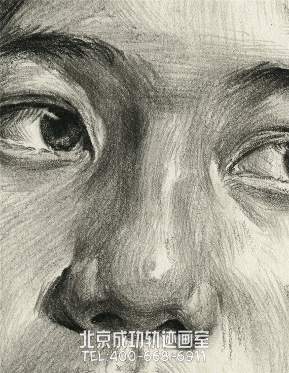 素描頭像:文藝女青年頭像素描教程