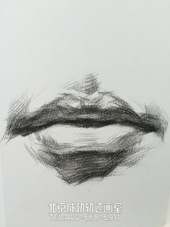 素描入門:眼睛鼻子嘴巴的素描精講解析教程