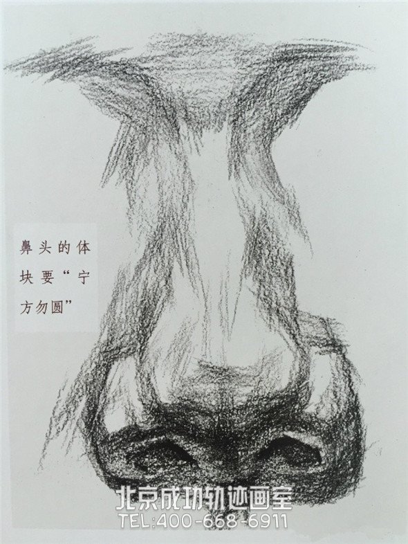 素描入門:眼睛鼻子嘴巴的素描精講解析教程