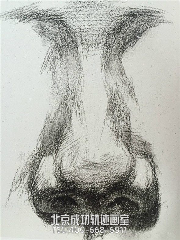 素描入門:眼睛鼻子嘴巴的素描精講解析教程