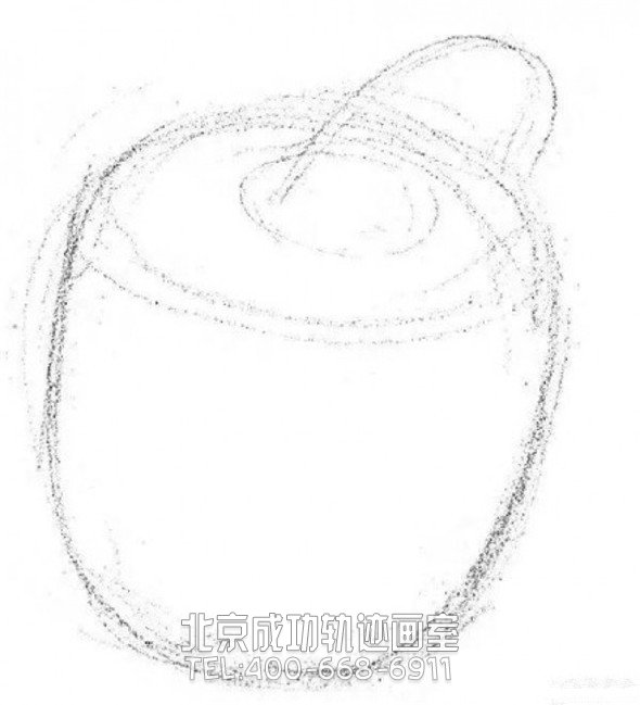 素描入門:素描青椒的畫法步驟