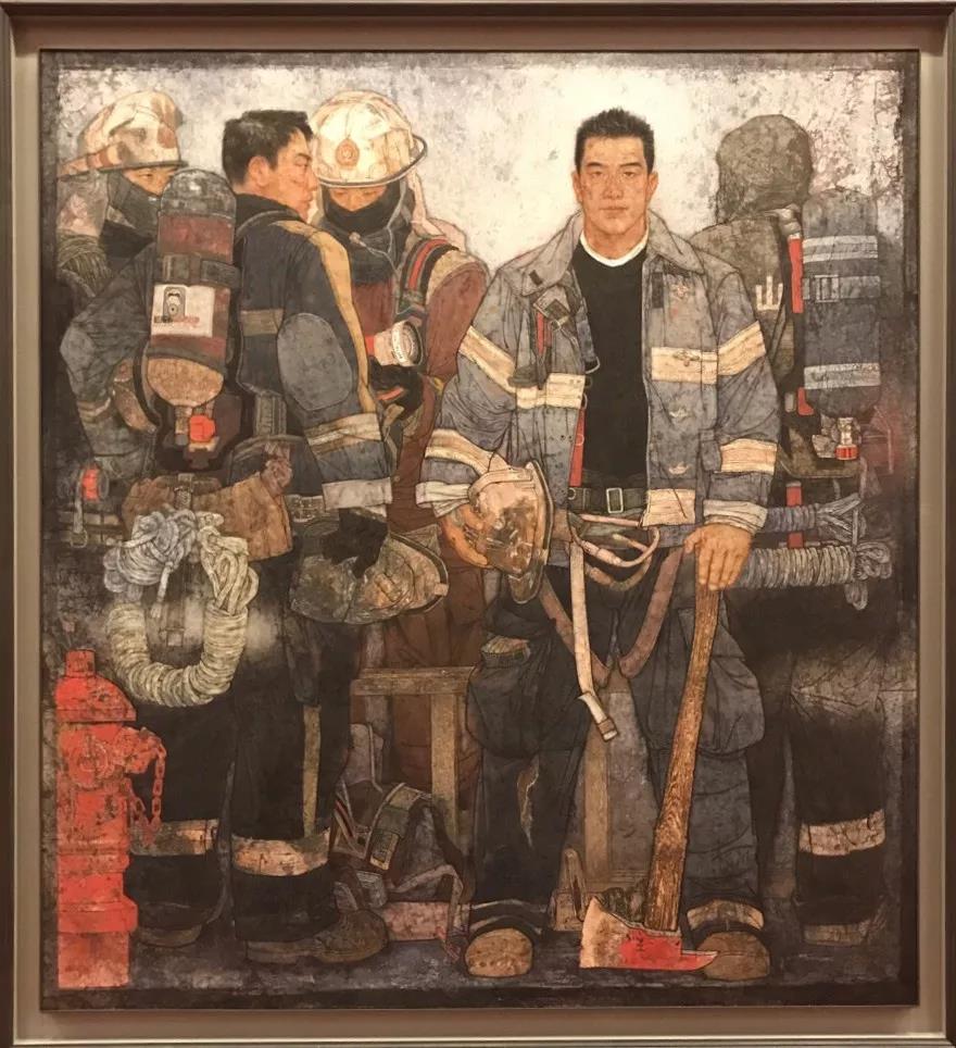 每個(gè)藝考生都有“大師夢(mèng)”，軌跡學(xué)子參觀“中國(guó)美術(shù)獎(jiǎng)”大師作品