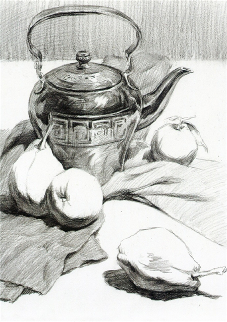 素描金屬質感怎么畫